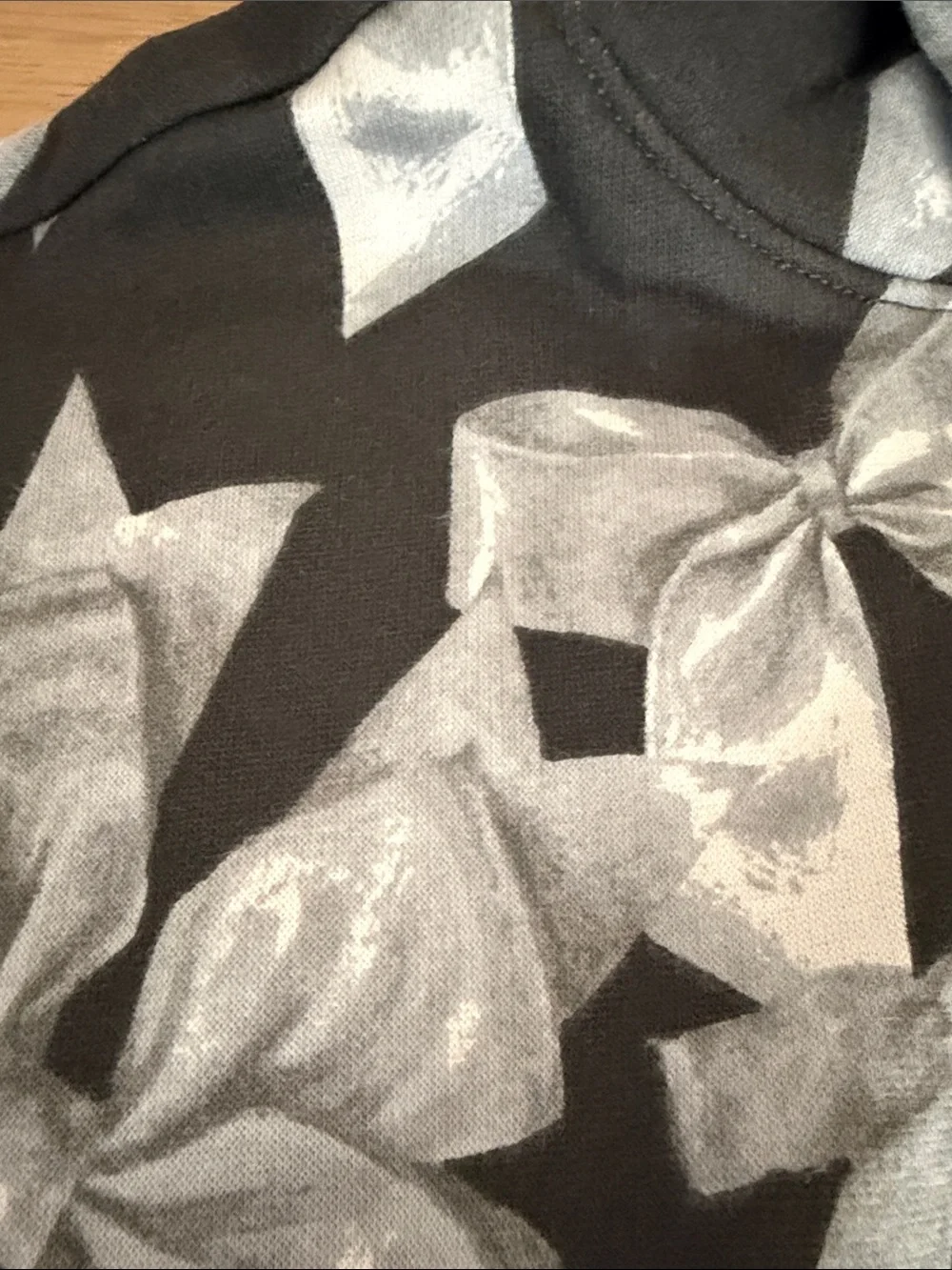 NWT Set Gap Kids Black Hoodie and Joggers with Bow Motif